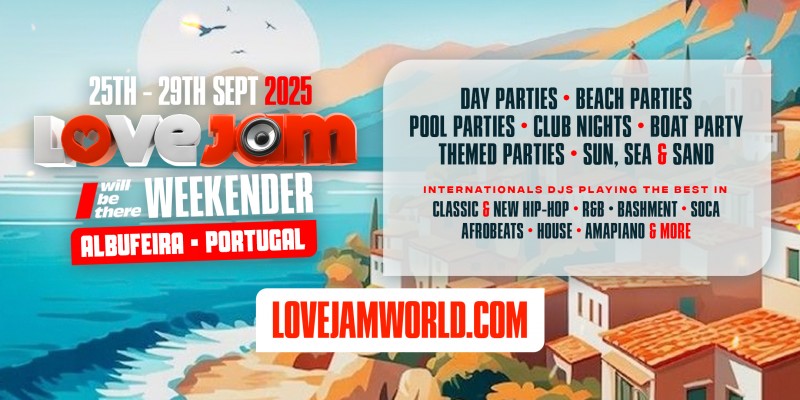 LOVEJAM - I Will Be There Weekender - Portugal 2025
